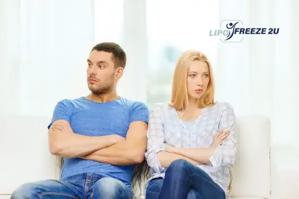 Unhappy couple because of erectile dysfunction St Ives