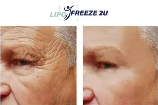 Mens before and after Morpheus 8 St Ives results.